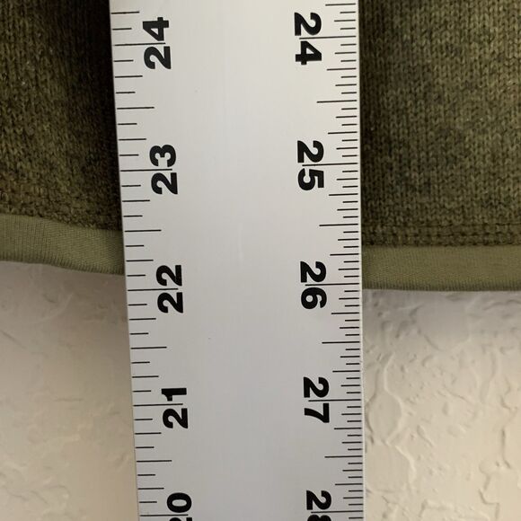 Patagonia Better Sweater Mens S Green 1/4 Zip Fleece Pullover Outdoors Pocket - Picture 9 of 10